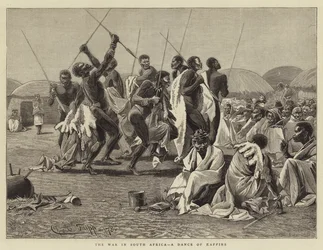 The War in South Africa, a Dance of Kaffirs